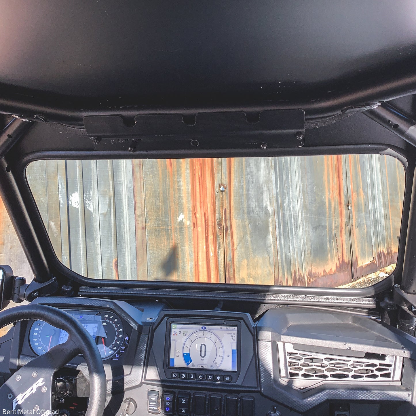 Polaris RZR Turbo S Vented Glass Windshield