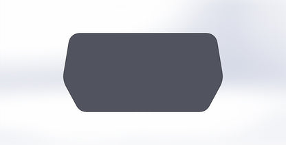 Replacement Glass - Tinted - With D.O.T Stamp