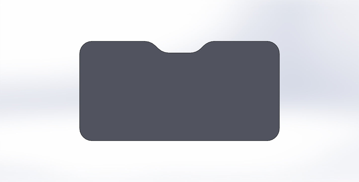 Replacement Glass - Tinted - With D.O.T Stamp