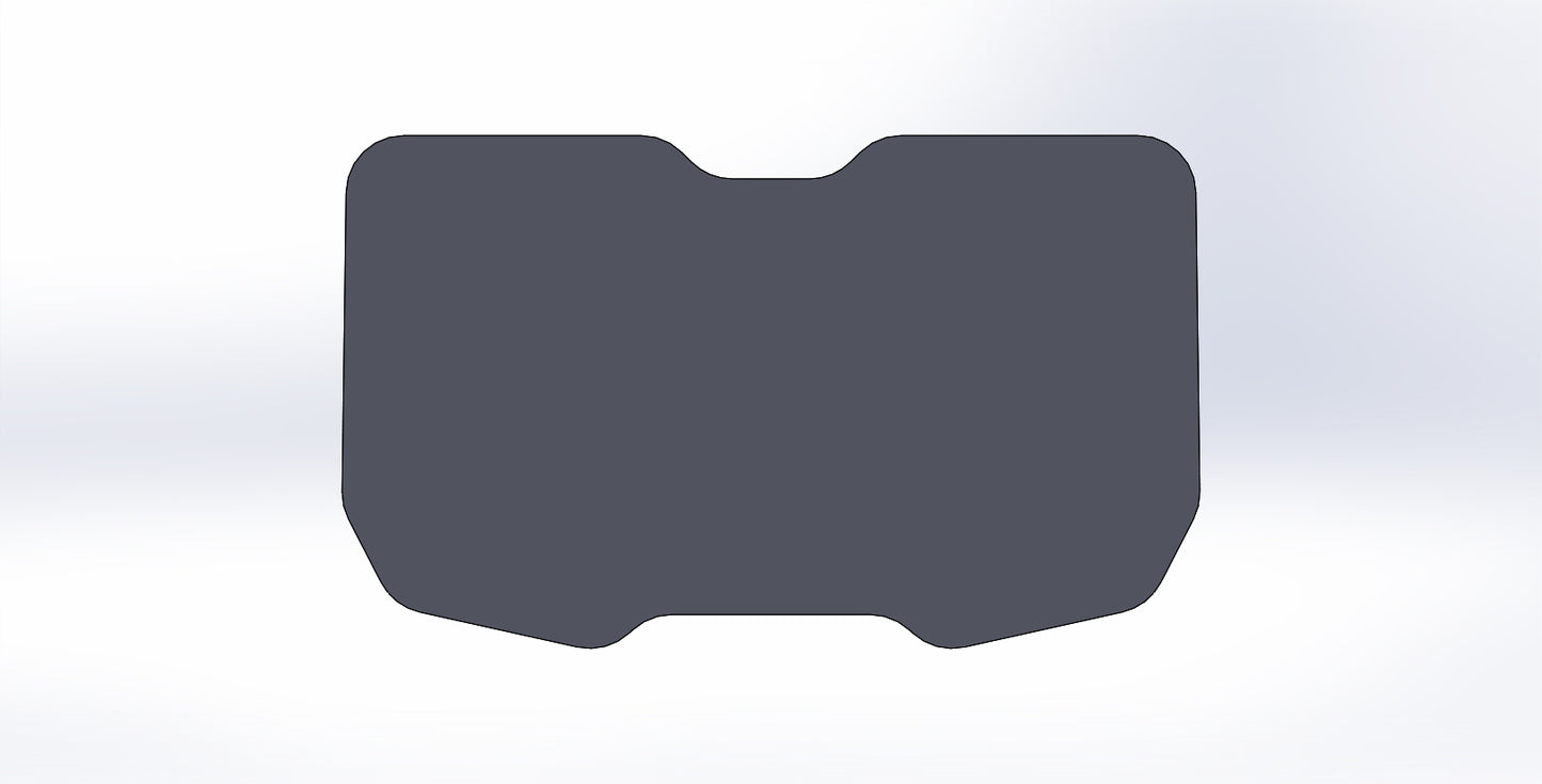 Replacement Glass - Tinted - With D.O.T Stamp