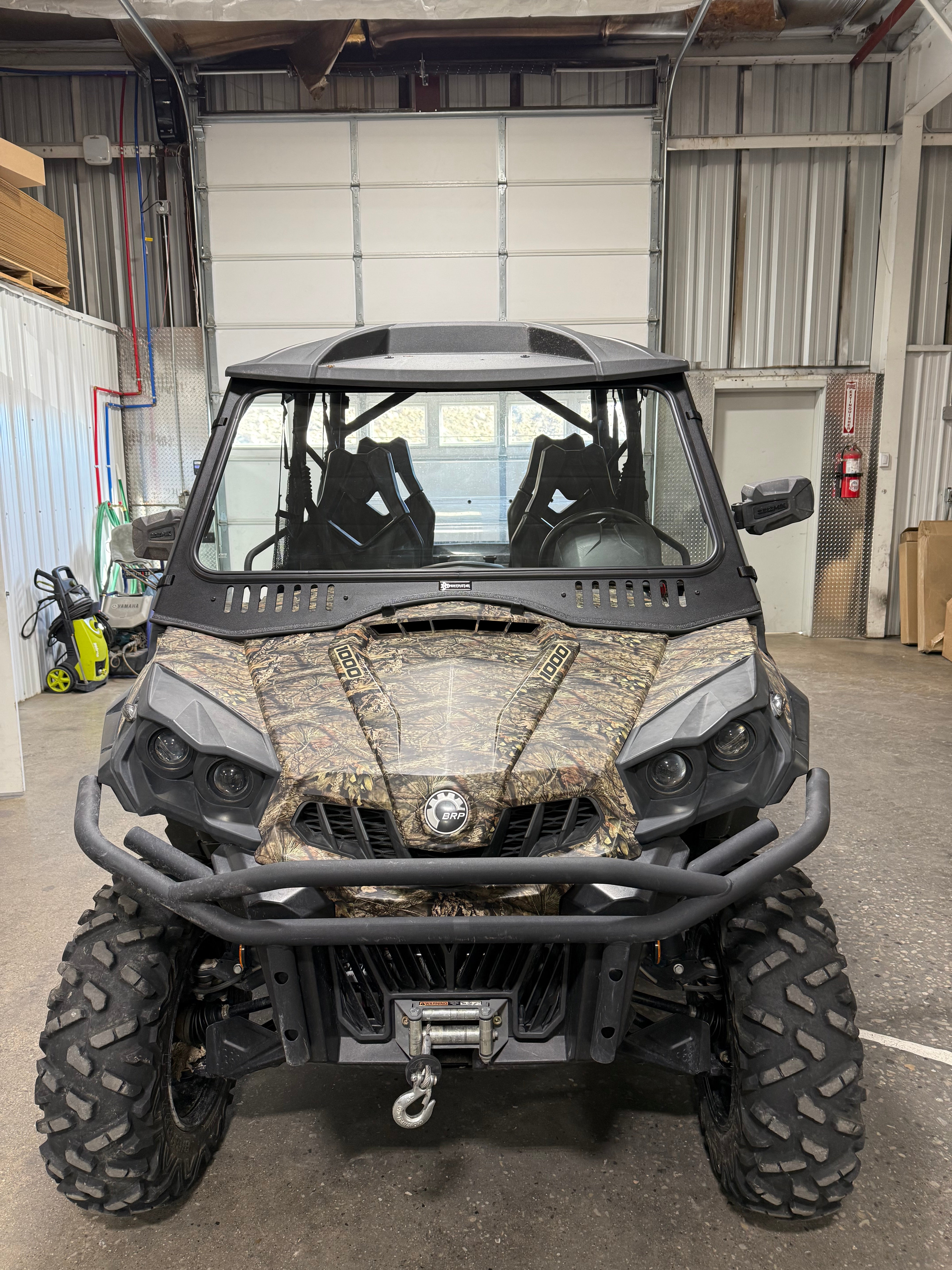 Can-Am Commander (2011-2020) Vented Glass Windshield – Bent Metal