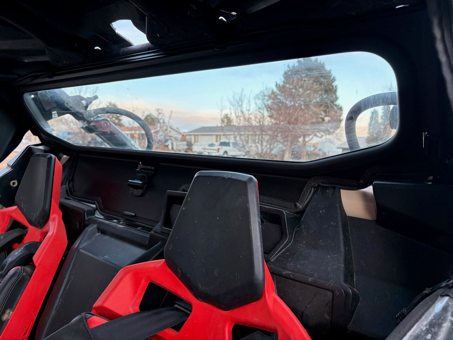 Can-Am X3 Rear Glass Windshield