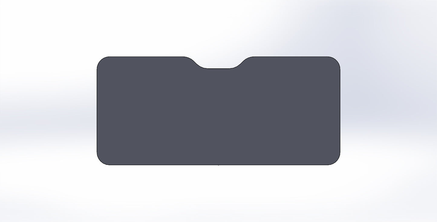 Replacement Glass - Tinted - With D.O.T Stamp