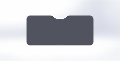 Replacement Glass - Tinted - With D.O.T Stamp