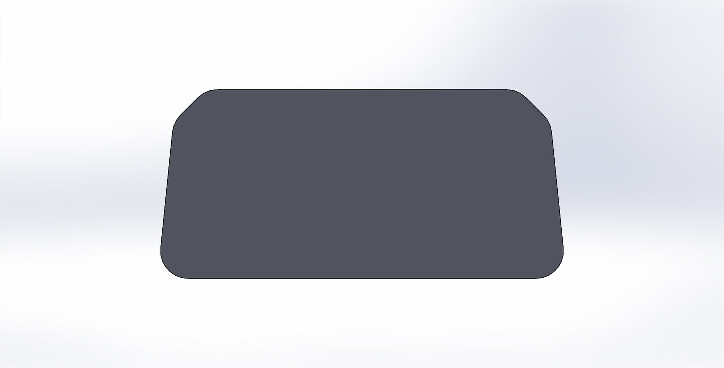 Replacement Glass - Tinted - With D.O.T Stamp