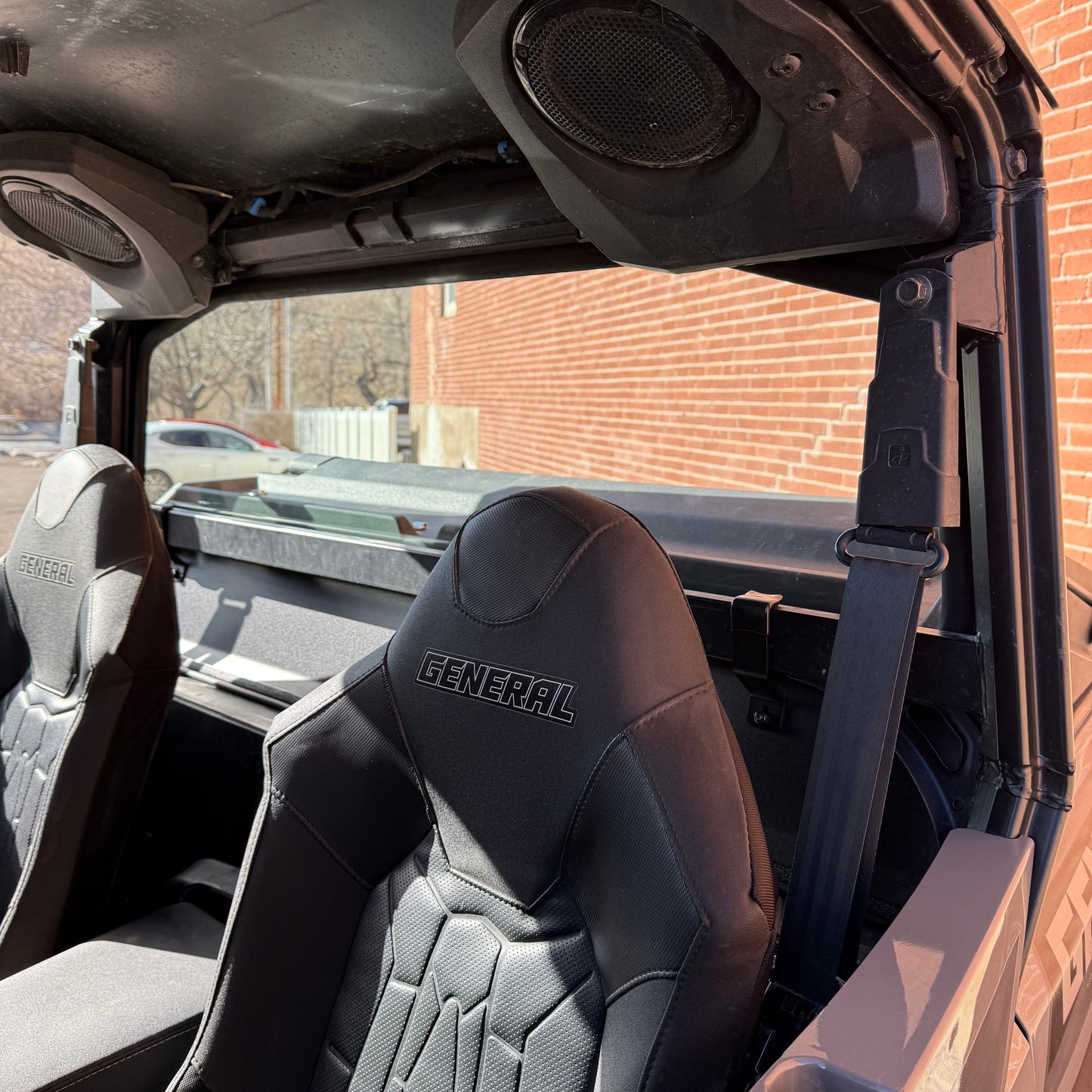 Polaris General Rear Glass Windshield