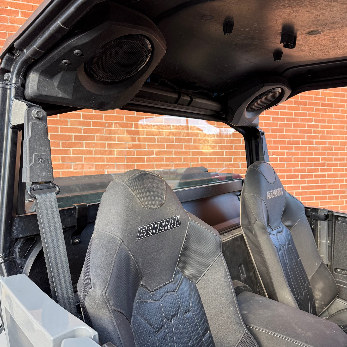 Polaris General Rear Glass Windshield