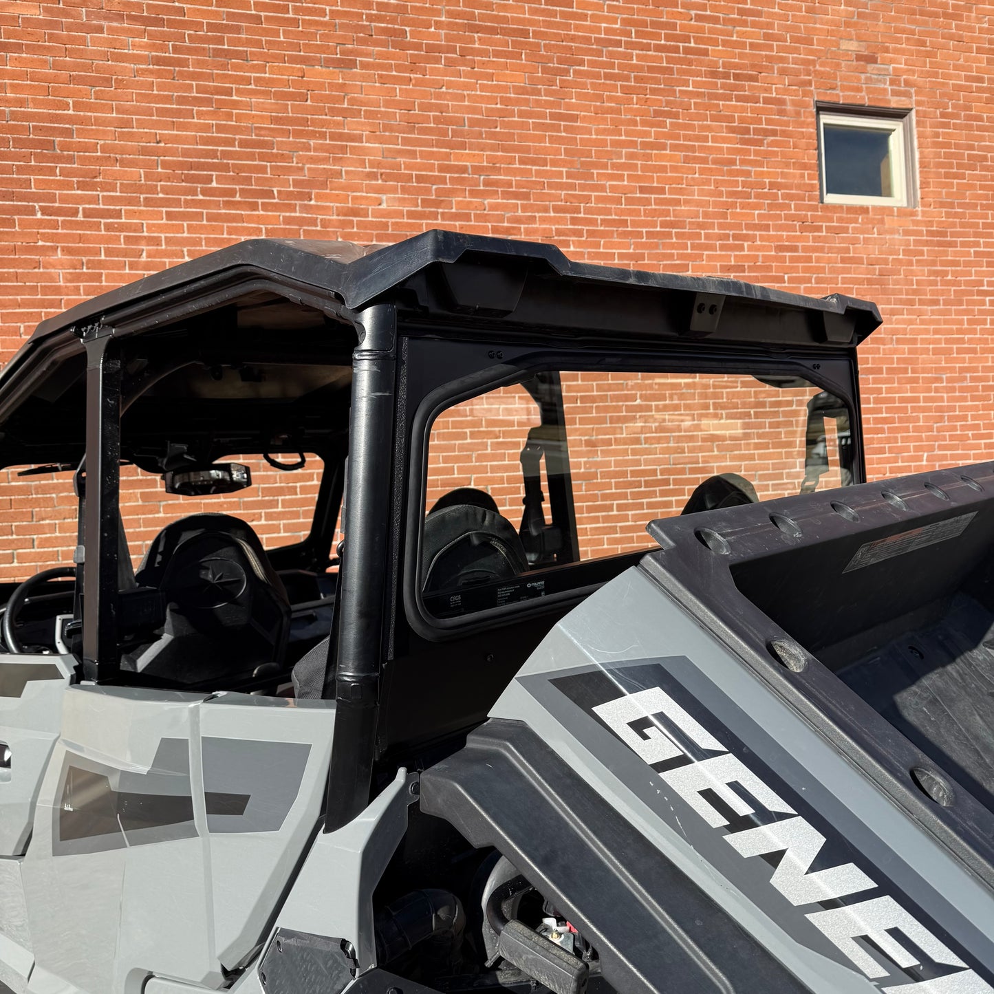 Polaris General Rear Glass Windshield