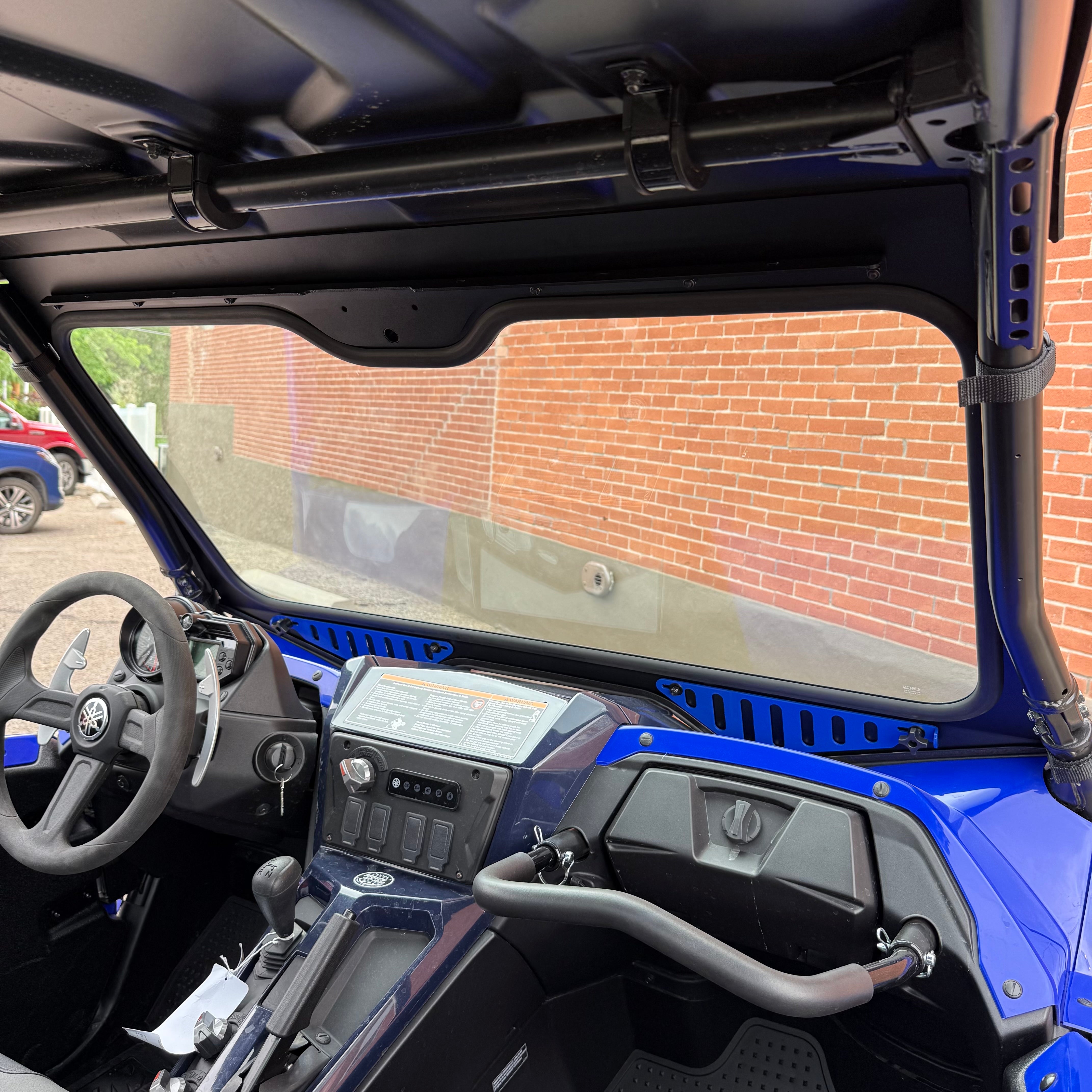 Yamaha YXZ (2019-2026) Vented Glass Windshield – Bent Metal Off-Road