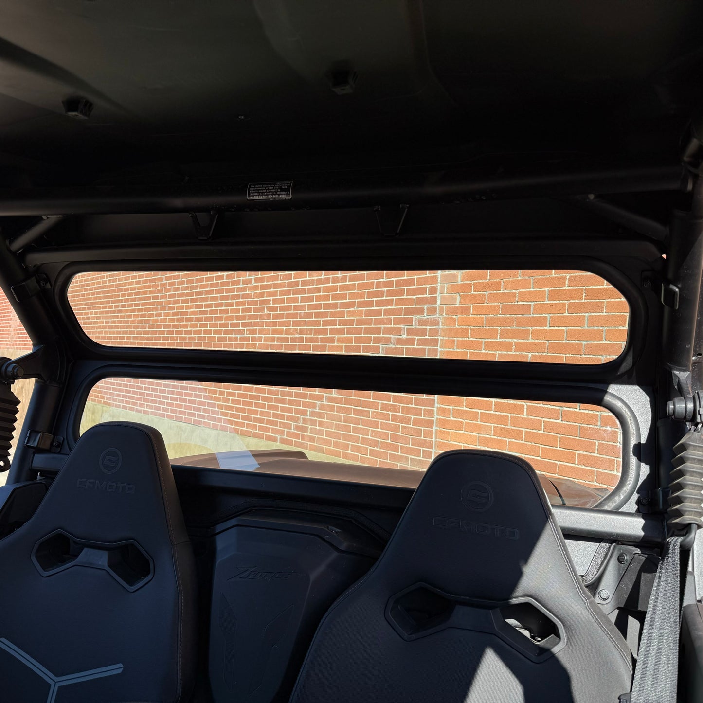 CFMOTO ZForce 950 Sport/Trail Rear Glass Windshield