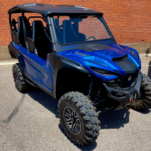 Yamaha Wolverine Vented Glass Windshield