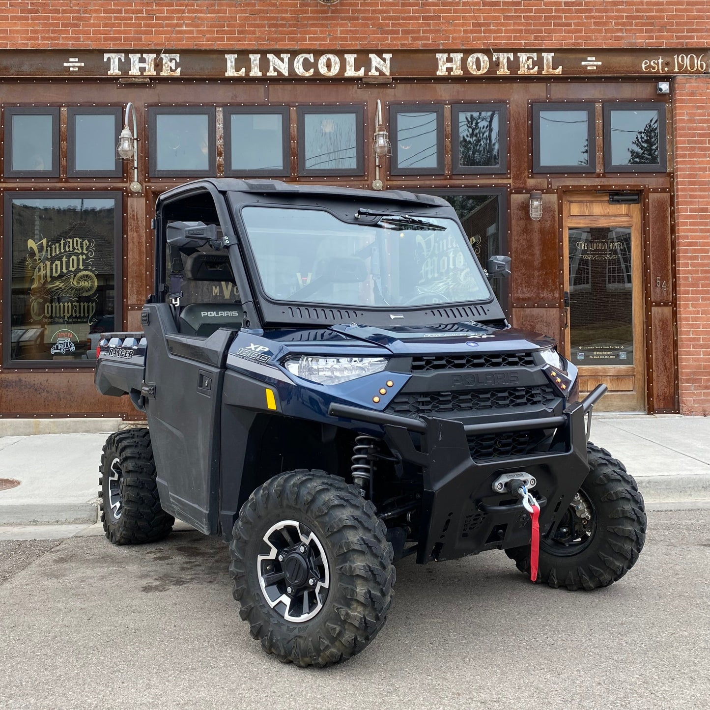 Polaris Ranger XP 1000 Vented Glass Windshield