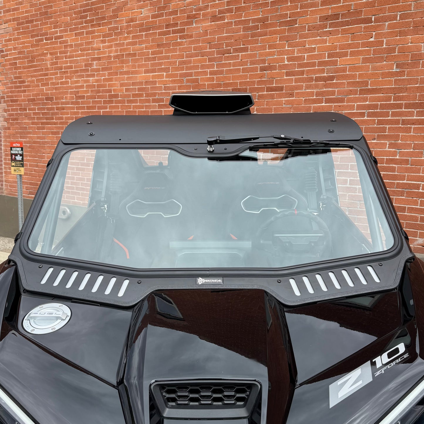 CFMOTO ZForce Z10 Vented Glass Windshield