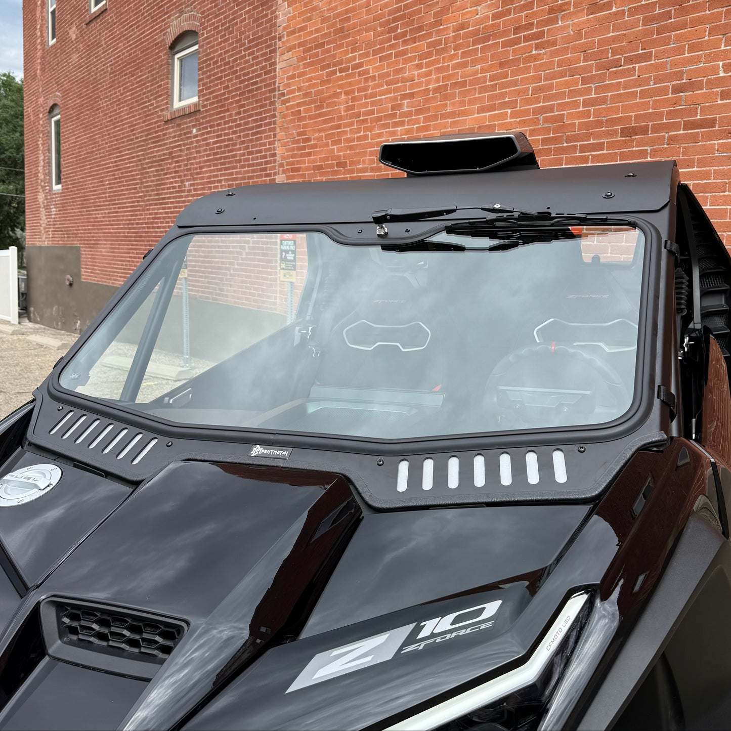 CFMOTO ZForce Z10 Vented Glass Windshield