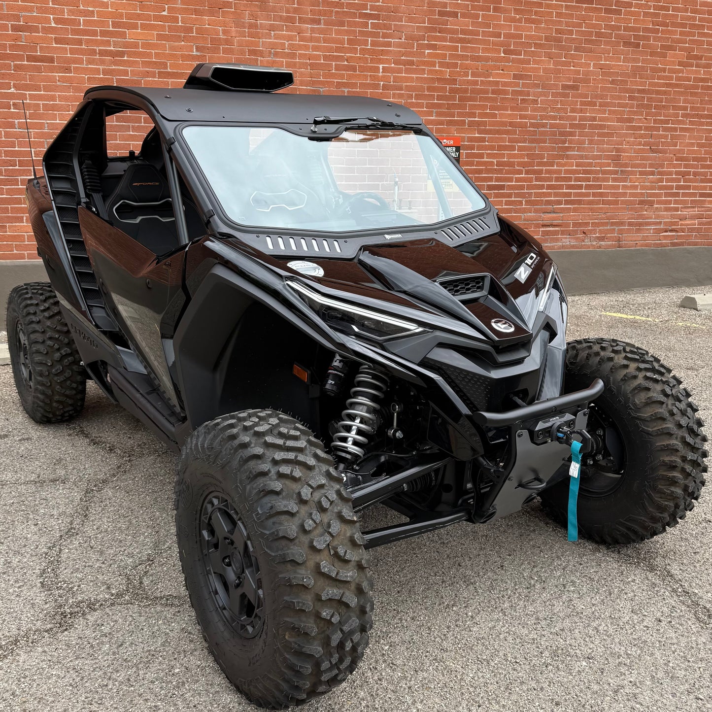 CFMOTO ZForce Z10 Vented Glass Windshield