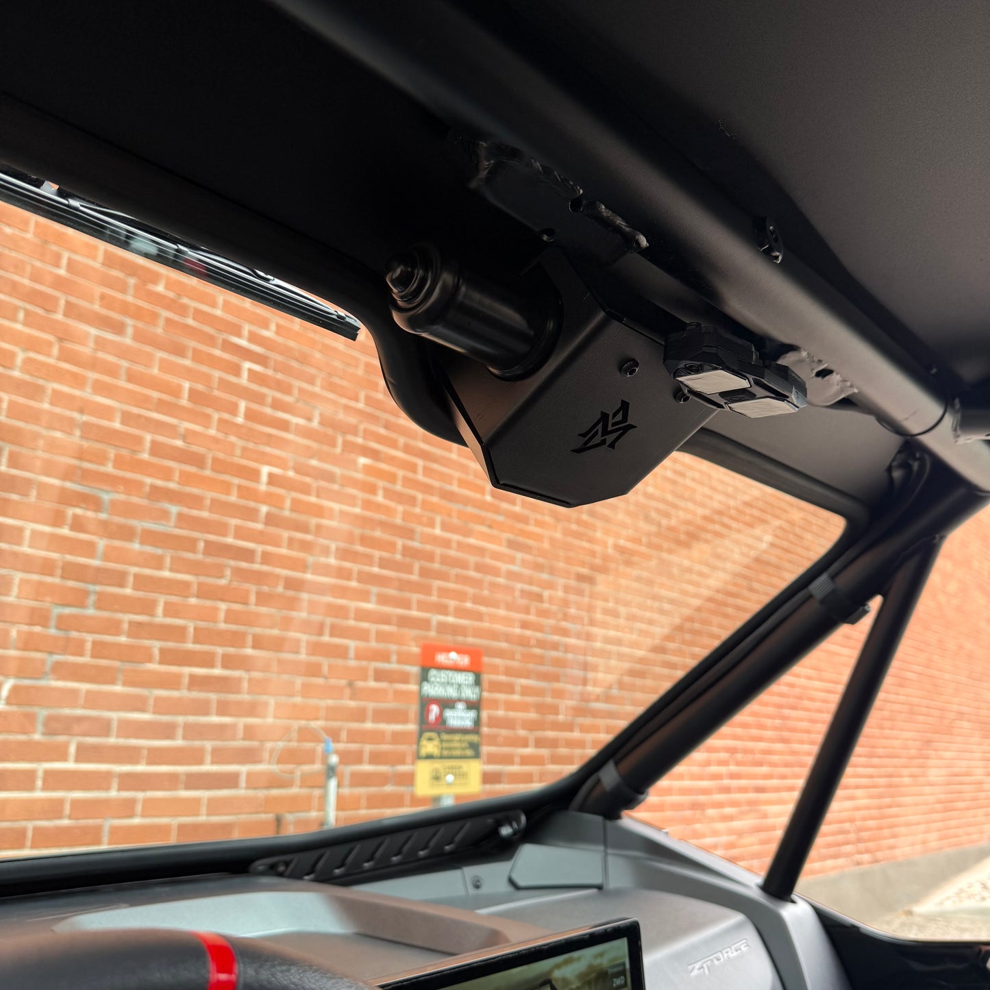 CFMOTO ZForce Z10 Vented Glass Windshield