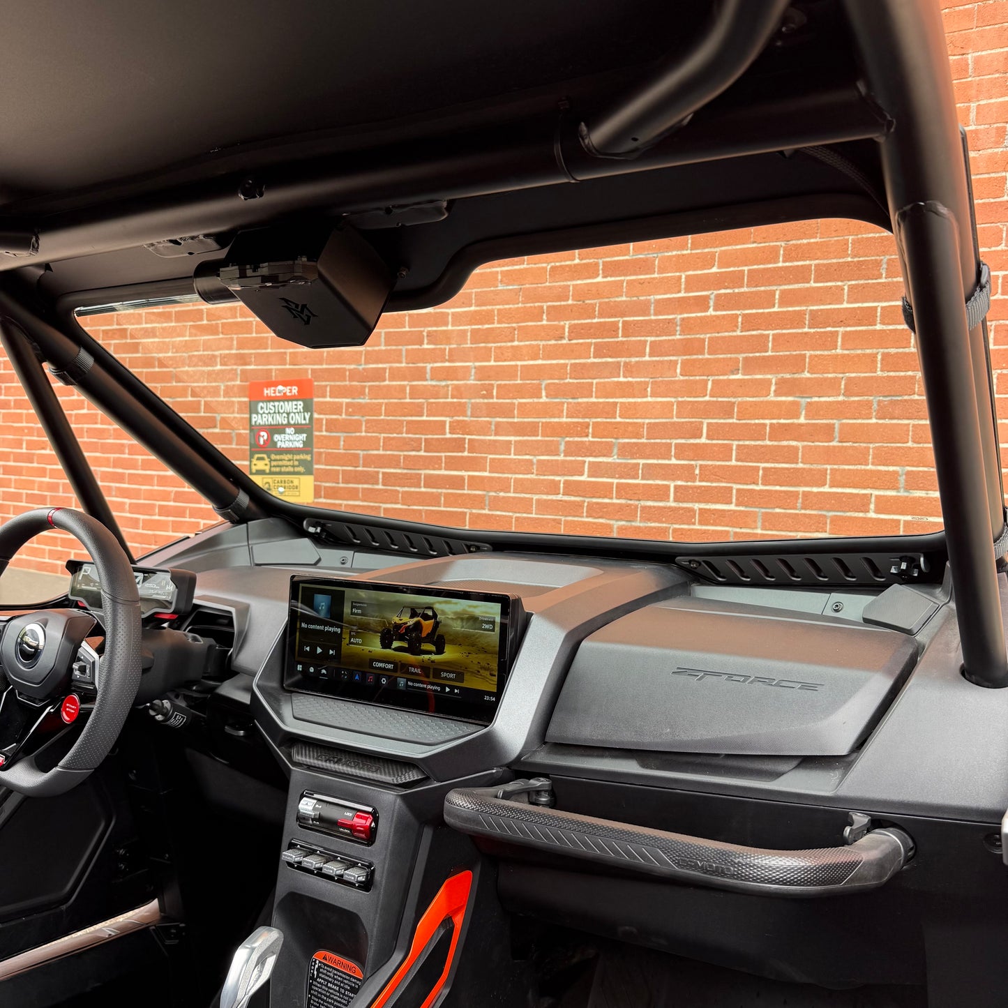 CFMOTO ZForce Z10 Vented Glass Windshield