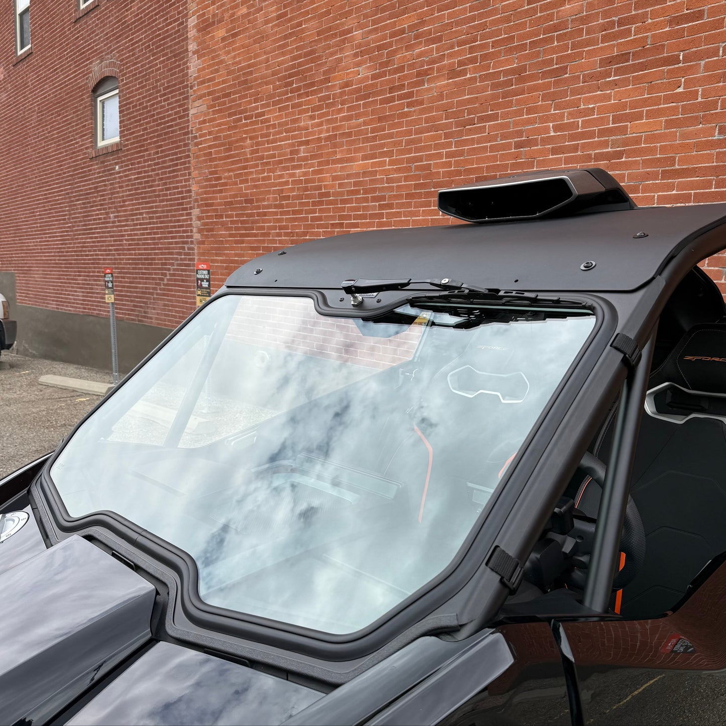 CFMOTO ZForce Z10 Non-Vented Glass Windshield