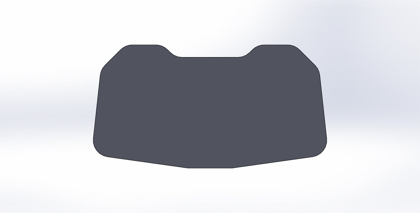 Replacement Glass - Tinted - With D.O.T Stamp