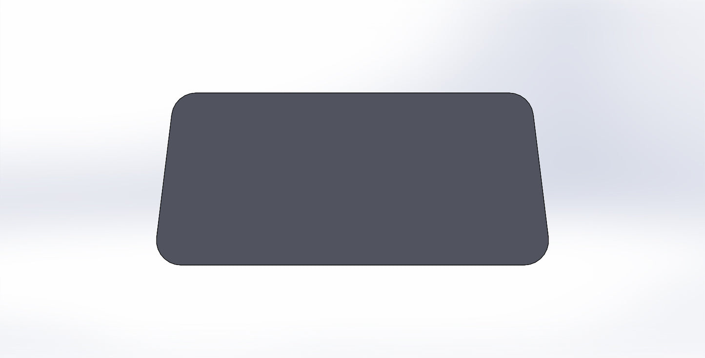 Replacement Glass - Tinted - With D.O.T Stamp