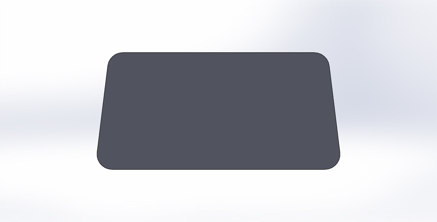 Replacement Glass - Tinted - With D.O.T Stamp