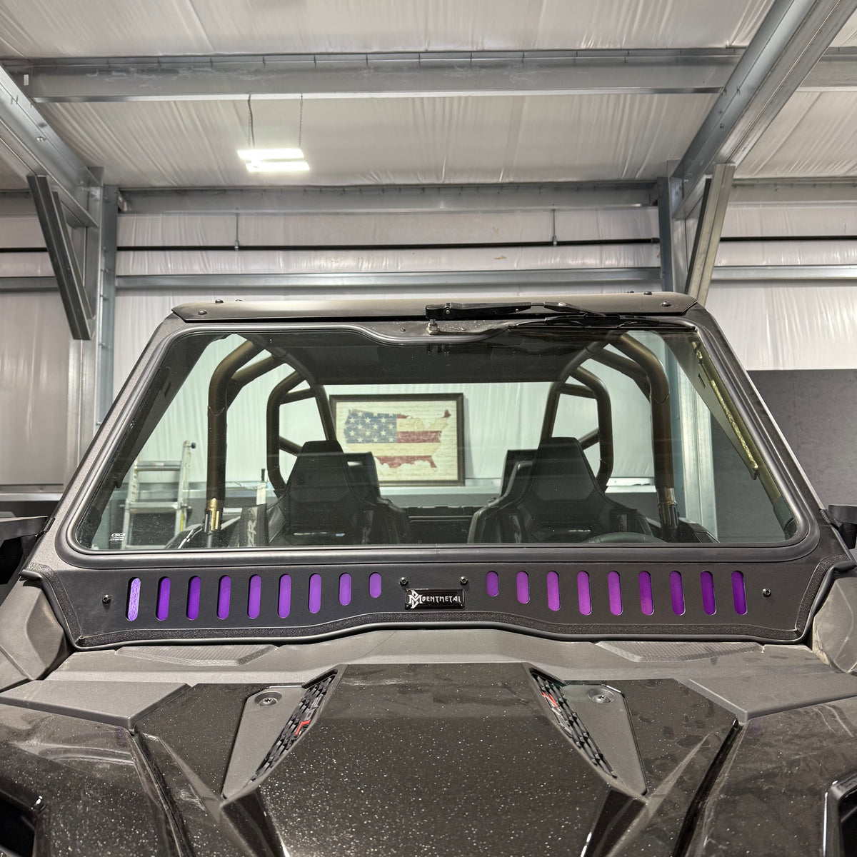 Polaris RZR Pro R (2025+) Vented Glass Windshield – Bent Metal Off-Road