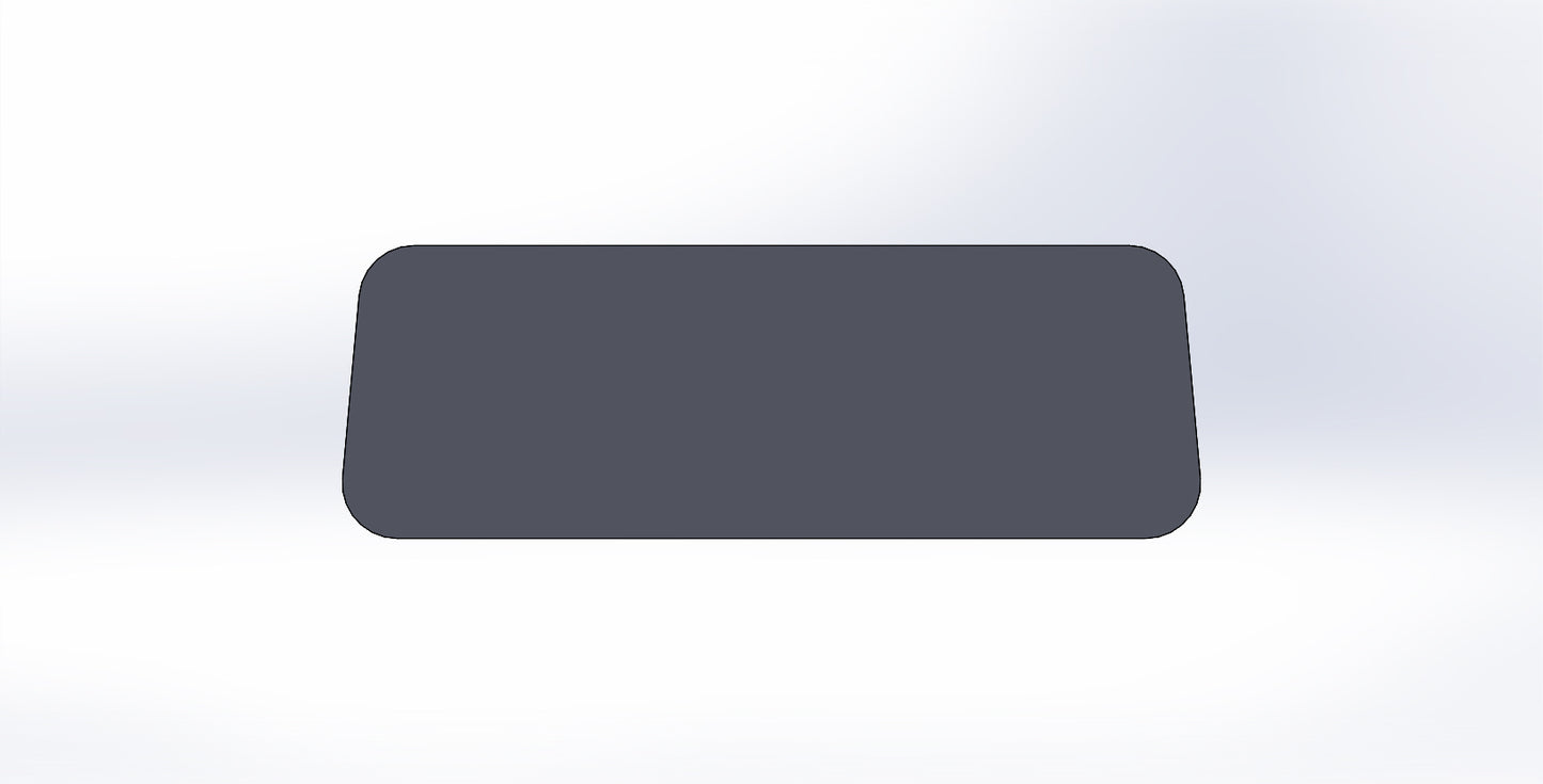 Replacement Glass - Tinted - With D.O.T Stamp