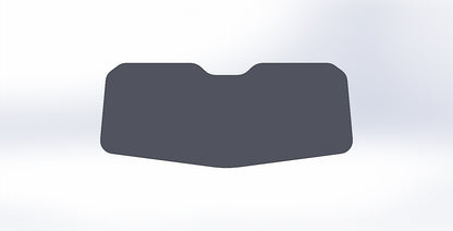 Replacement Glass - Tinted - With D.O.T Stamp