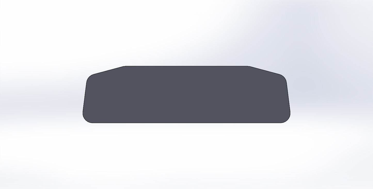 Replacement Glass - Tinted - With D.O.T Stamp