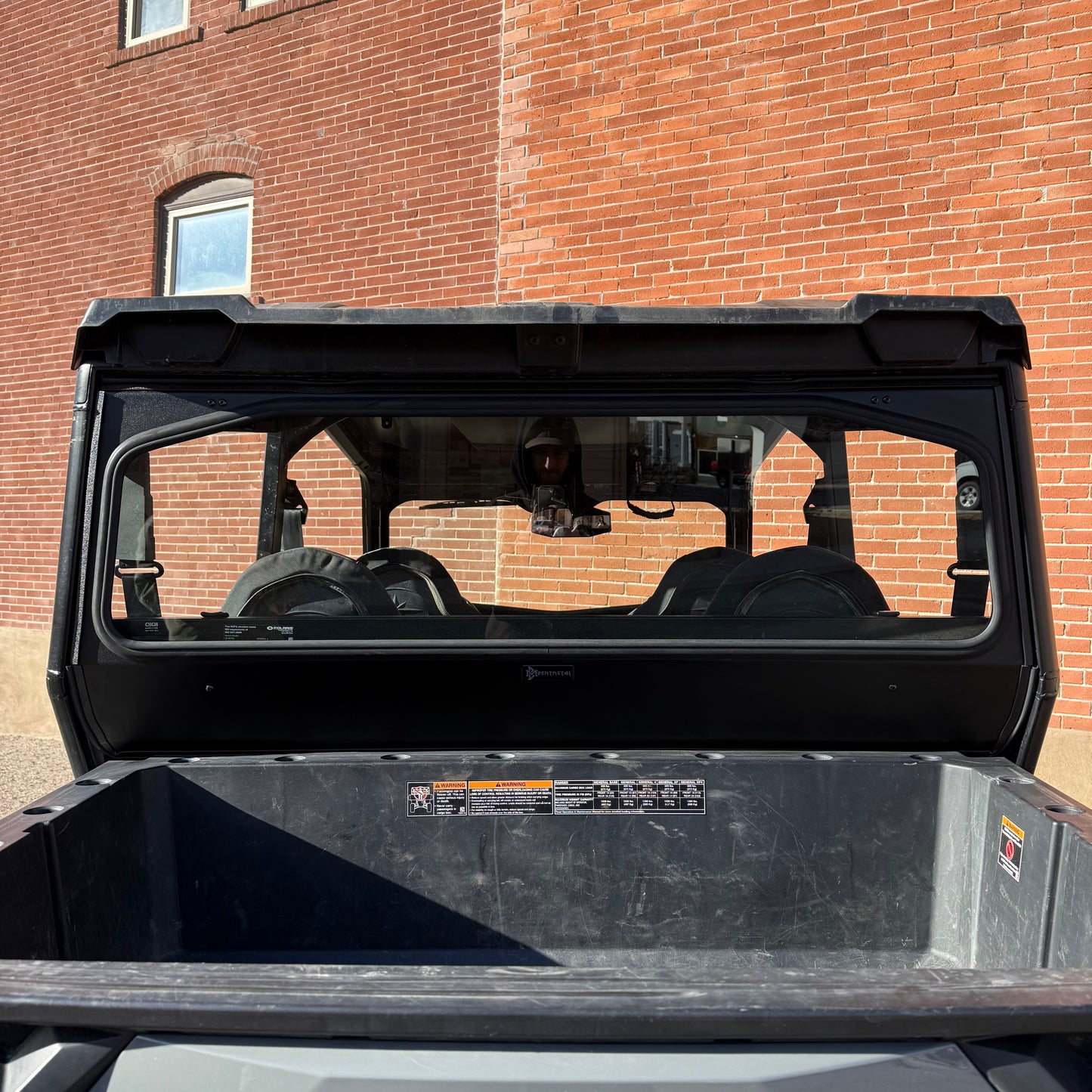 Polaris General Rear Glass Windshield