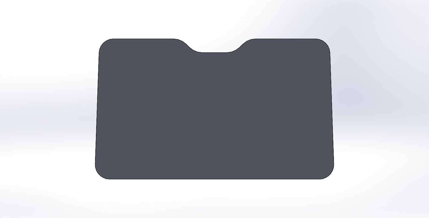 Replacement Glass - Tinted - With D.O.T Stamp