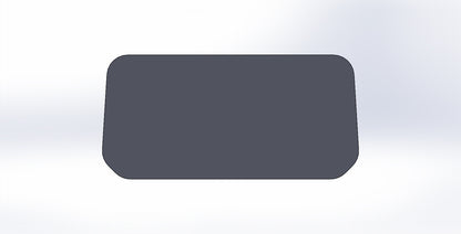 Replacement Glass - Tinted - With D.O.T Stamp