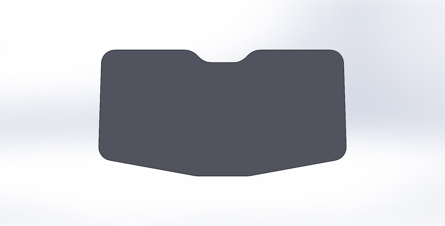 Replacement Glass - Tinted - With D.O.T Stamp