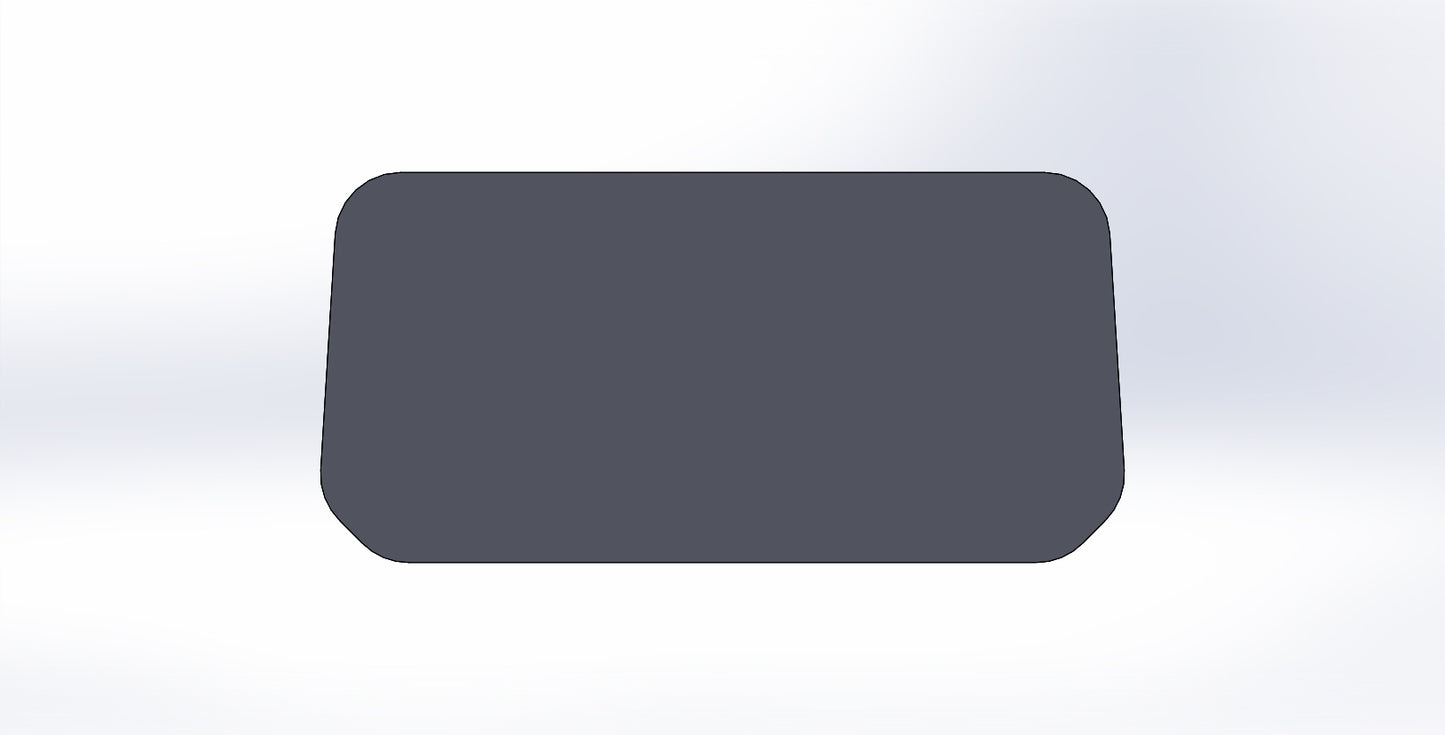 Replacement Glass - Tinted - With D.O.T Stamp