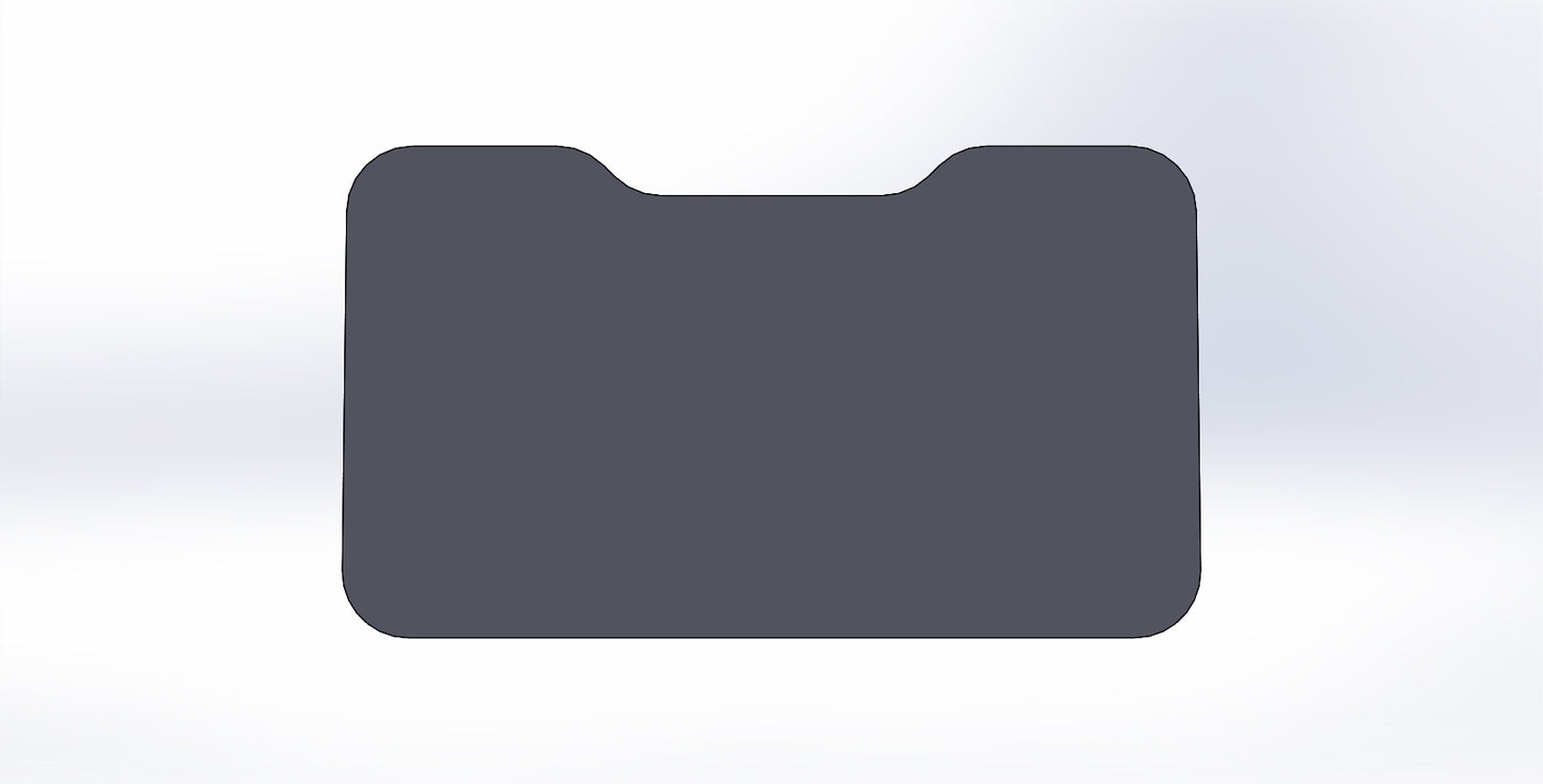 Replacement Glass - Tinted - With D.O.T Stamp