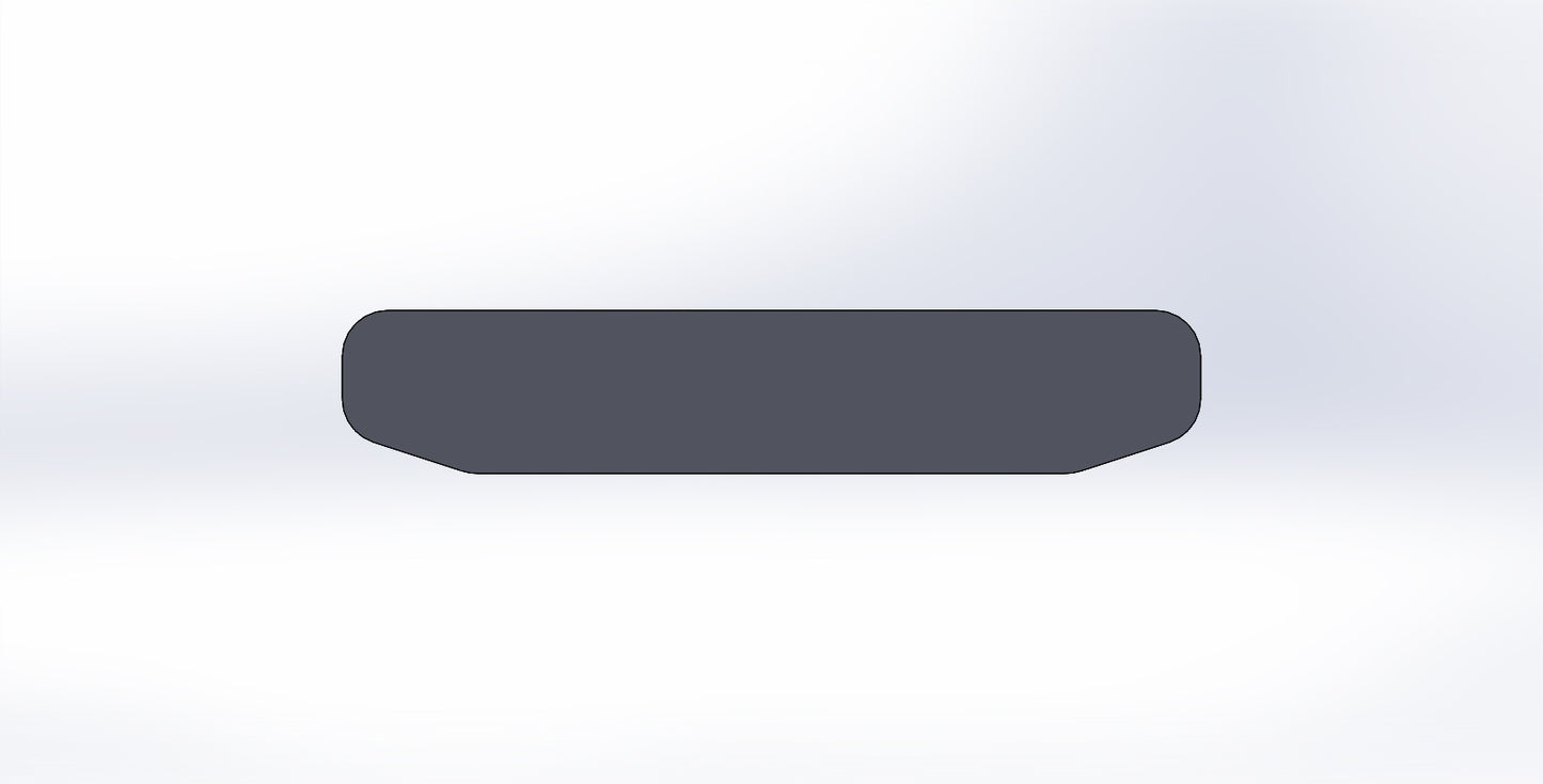 Replacement Glass - Tinted - With D.O.T Stamp