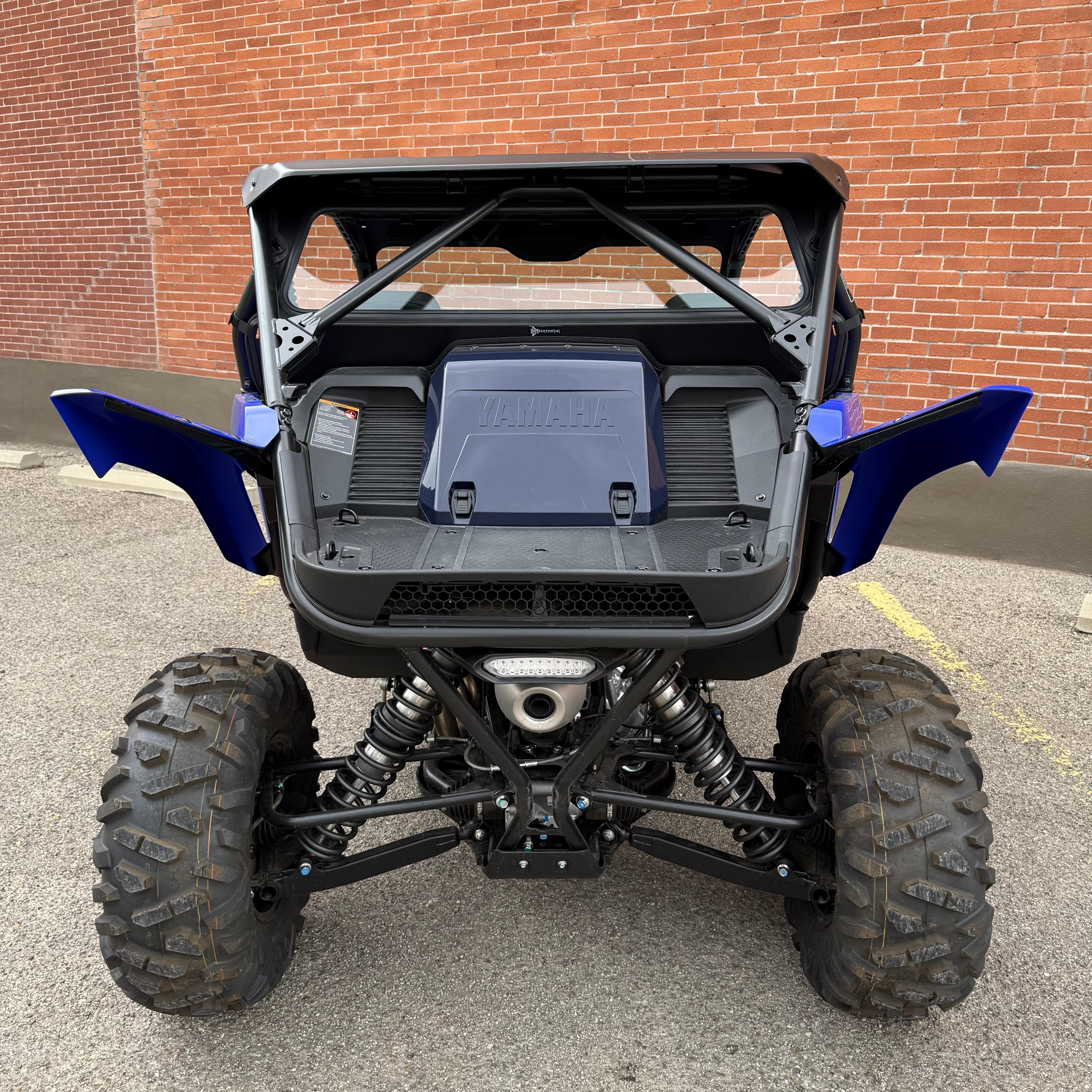 Yamaha YXZ (2019-2026) Rear Glass Windshield – Bent Metal Off-Road
