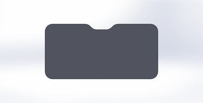 Replacement Glass - Tinted - With D.O.T Stamp