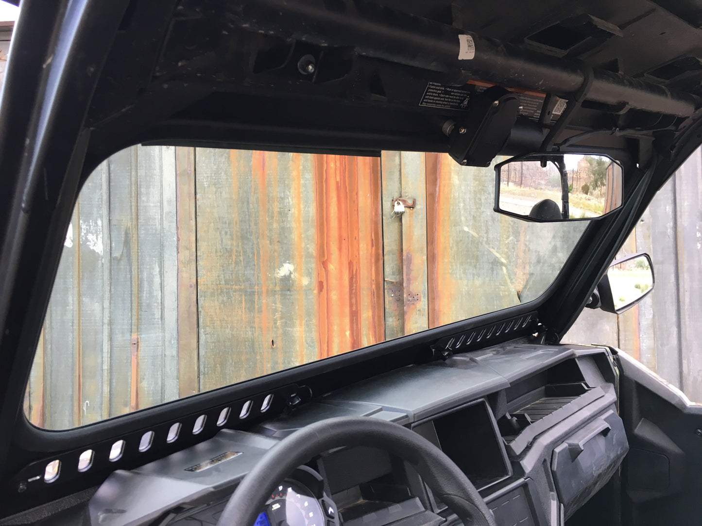 Polaris General 1.0 Vented Glass Windshield