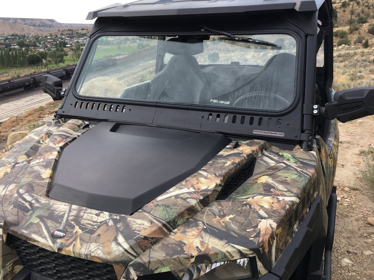 Polaris General 1.0 Vented Glass Windshield