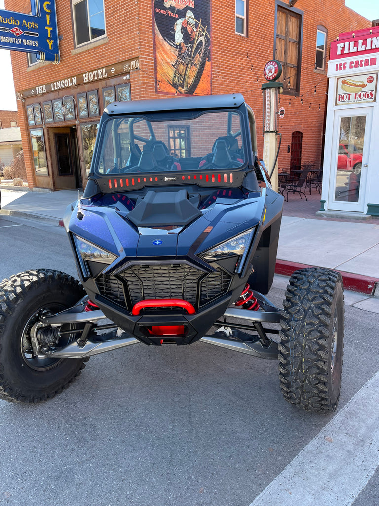 Polaris RZR Pro R (2022-2024) Vented Glass Windshield – Bent Metal Off-Road