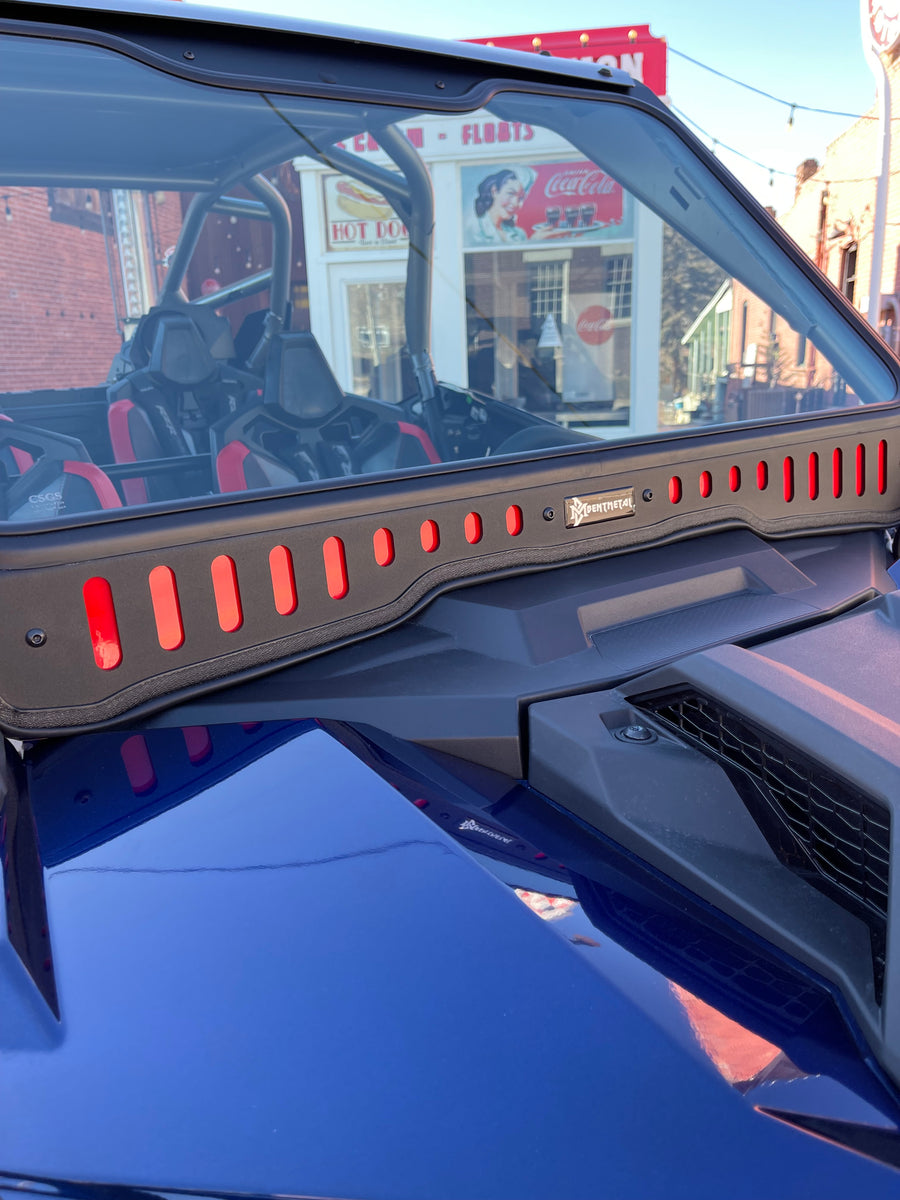 Polaris RZR Pro R (2022-2024) Vented Glass Windshield – Bent Metal Off-Road