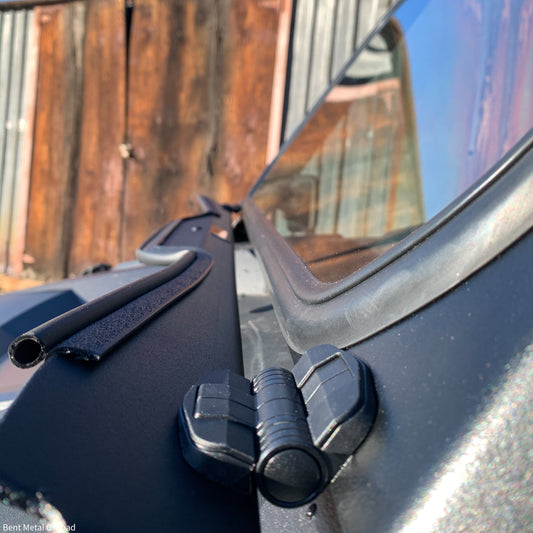 Polaris RZR Turbo S Vented Glass Windshield