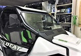 Arctic Cat Wildcat Vented Windshield With D.O.T Stamp